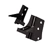 KC HiLiTES 7311 Windshield Hinge Light Mount Brackets - Set of 2