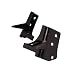 KC HiLiTES 7311 Windshield Hinge Light Mount Brackets - Set of 2