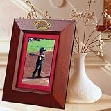 Round Rock Express 5 &acute; x 7 &acute; Vertical Brown Picture Frame - B000BJNZT8