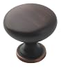 Amerock BP53005-ORB Allison Knob 1-1/4-Inch Diameter, Oil Rubbed Bronze