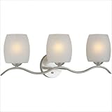 Three Light Vanity Light Finish / Shade: Bordeaux / Rustic Umber