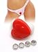 Vibe Panty Pals Heart - Red