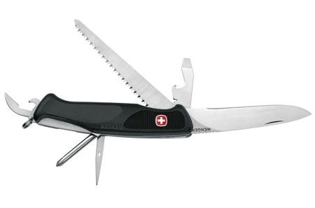 Wenger 16302 Swiss Army Ranger 56 Knife, Black