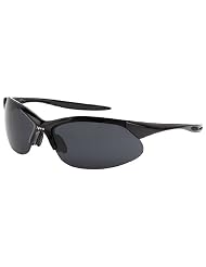 Mens Sports Sunglasses - Golf Baseball etc - Black 5413 by SharpShades