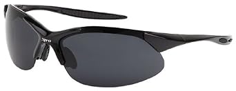 Click here to buy Mens Sports Sunglasses - Golf Baseball etc - Black 5413 by SharpShades.