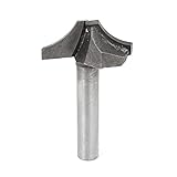 uxcell オープンエンドカービングビット　シルバートーン　ツール　ウッドカッター　6.35mm x 25.4mm