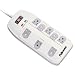 Superior Workstation Surge Protector, 8 Outlets, 6ft Cord