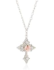 The Vatican Library Collection Rose Cross Necklace