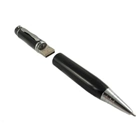 James Bond Audio Digital Spy Recorder Pen w/ COVERT 2gb USB Flash Drive