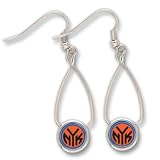 NEW YORK KNICKS OFFICIAL LOGO EARRINGS