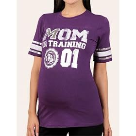 Motherhood Maternity: Short Sleeve Crew Neck Screen Print Maternity T Shirt