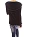 PattyBoutik Comfy Long Sleeve Hooded Asym Hem Sweatercoat Knit Cardigan Jumper