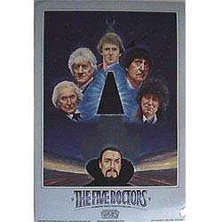 Doctor Who: The Five Doctors Laminated Poster