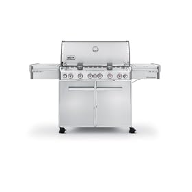 Weber 7370001 Summit S-670 Propane Gas Grill, Stainless Steel: Patio, Lawn &amp; Garden