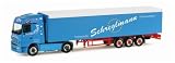 154741 - Herpa - MB Actros LH Schubboden-Sattelzug 