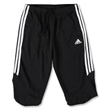adidas Women's Trofeo 3/4 Training Pants (Black)