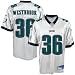 Reebok NFL Equipment Philadelphia Eagles #36 Brian Westbrook White Replica Jersey