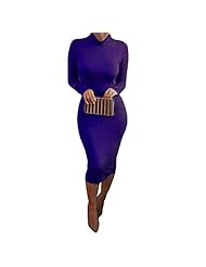 Sexy Winter Fitted Long Sleeves Cotton Bandage Dress/Bodycon Dress/Party Dress/Midi Dress 