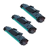 3-PACK Samsung SCX-D4725A (SCXD4725A) Compatible 3,000 Yield Black Toner Cartridge - Samsung SCX-4725
