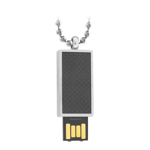 Inox Original USB Pendant with Hidden 2GB Memory Card (Pendant Only)