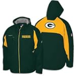 Packers Reebok NFL Shuttle Midweight Jacket - Men's