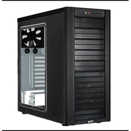 Lian Li/Lancool PC-K56W Steel Mid Tower 5/0/4 ATX/mATX 1xFan 2xUSB Black Retial