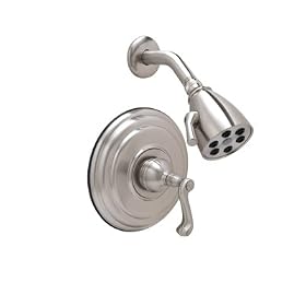 Huntington Platinum Satin Nickel Showerhead Set