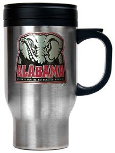 Alabama Crimson Tide Stainless Steel Travel Mug