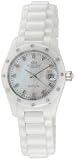 Oniss Paris Women's ON601-L WHT Diamond Ceramica Swiss Quartz Watch