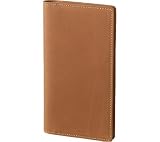 Mulholland Check Book Cover All Leather