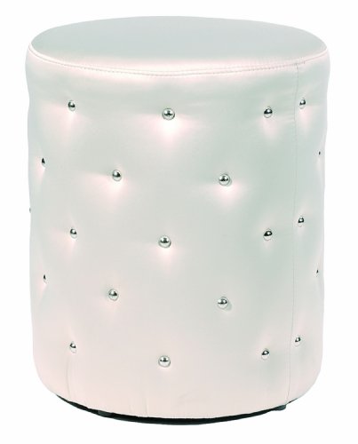 Enigma Home Felix Ottoman, White