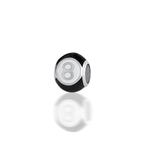 Bling Jewelry Magic Eight Ball 925 Sterling Silver Inspirational Bead Oriana Troll Pandora Compatible
