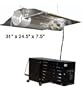 1000 watt Switchable MH/HPS Air Cooled Deluxe Grow Light System