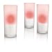 Philips Imageo CandleLights 3 Bougies LED Photophores, Rouge, Luminaire d'ambiance design 6910832PH, base de recharge grise ou blanche