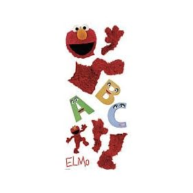 Sesame Street Elmo Peel &amp; Stick Giant Wall Decal: Home &amp; Garden