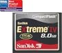SanDisk 8GB Extreme IV - Compact Flash memory card (Retail Packaging)