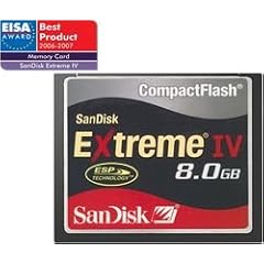 SanDisk CF CompactFlash 8GB EXTREME IV Highspeed Speicherkarte