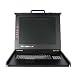 Startech Duraview 17" Folding Lcd Rack Console With 8-port Multi-platform Kvm
