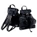 Maxam® Italian MosaicTM Design Genuine Lambskin Leather Backpack/Purse
