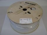 Belden 1189AP RG6 Plenum Coaxial Cable, Natural, 950 Ft 1189AP-877-950