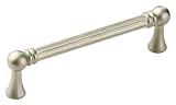IMAGE OF Amerock BP24012-SN Galleria Signature 7 Pull, 96 mm Center, Satin Nickel