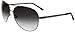 Guess Women's Gradient GU7195-GUN-35 Gunmetal Aviator Sunglasses