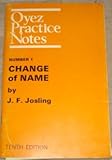 Change of name
