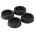 Inline Gummi-F��e - f�r PC Geh�use - 4er Pack - schwarz (1 x Gummif�sse)