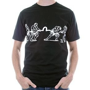 Evisu Tug Of War short sleeve t-shirt