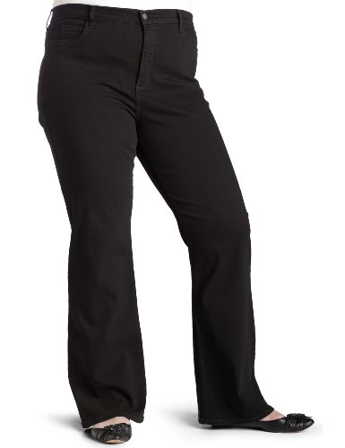 Not Your Daughter's Jeans Women's Plus Bootcut Jean In Classic Overdyed Denim product image