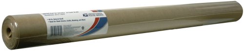 LePage's USPS Kraft Wrapping Paper, 30 x 50 Feet (81080)