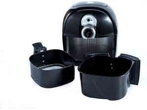Living Basix Jetfry Classic Oil-free Fryer with Non-stick Fry Bowl and Fry Basket