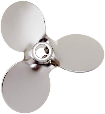 Cole-Parmer316 Stainless Steel three-blade propeller, 3" dia x 5/16" bore dia