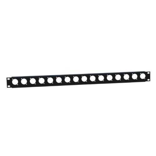 ah 19\" Parts 872225 U-Rackblende 1 HE f&uuml;r 16 x XLR Buchsen Preisvergleich